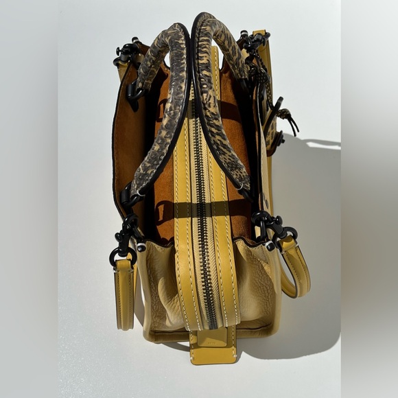 COACH Rogue 25 With Colorblock Snakeskin Detail - Picture 11 of 16